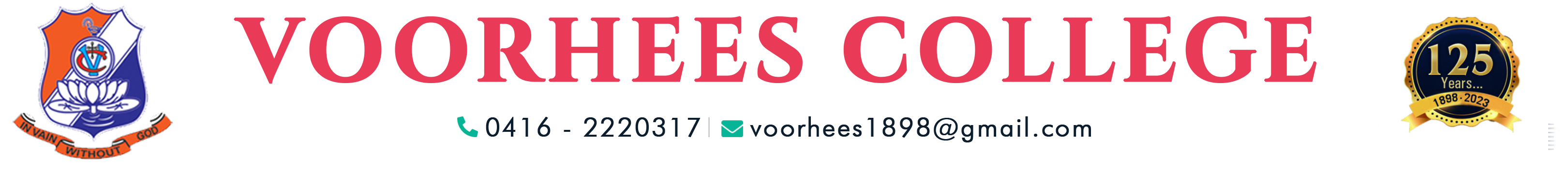 Voorheesh College, Vellore
